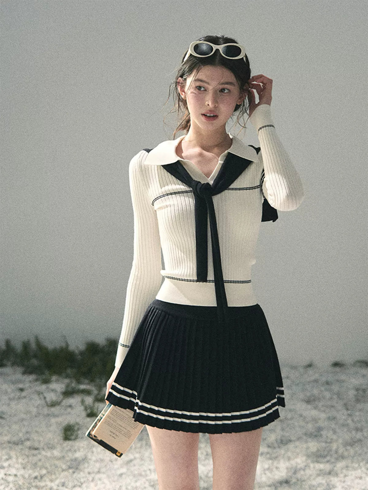 Delhi Academy Polo Knit Set