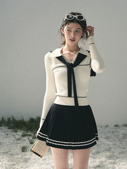 Delhi Academy Polo Knit Set