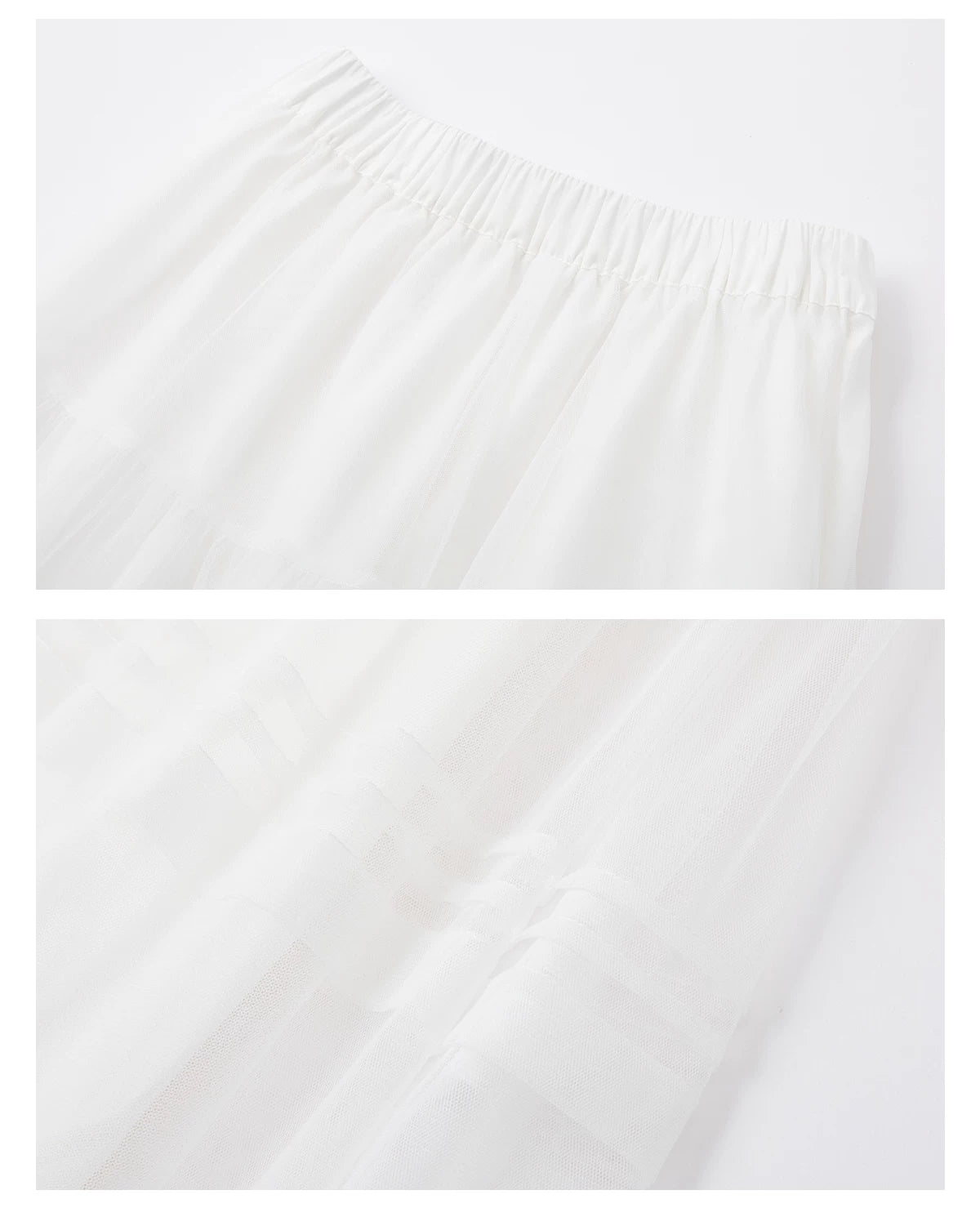 Ethereal Cloud Tulle Maxi Skirt