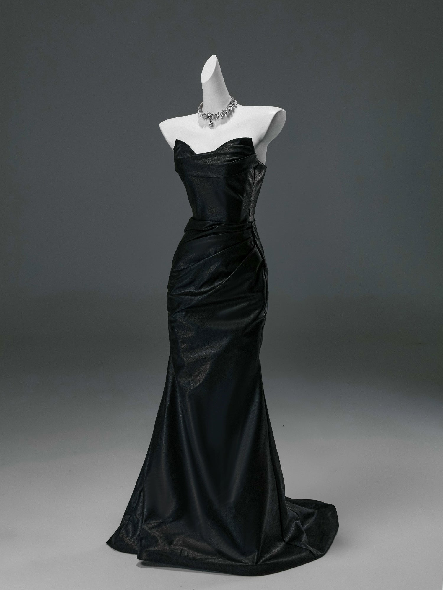 Obsidian Regal Noir Couture Gown
