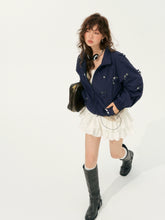 Hollow Cut Floral Jacket - CHINASQUAD