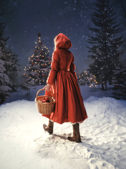 French Tailored Longline Down Coat