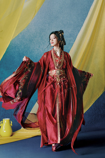 &quot;灼灼相思&quot; Wedding Hanfu Set