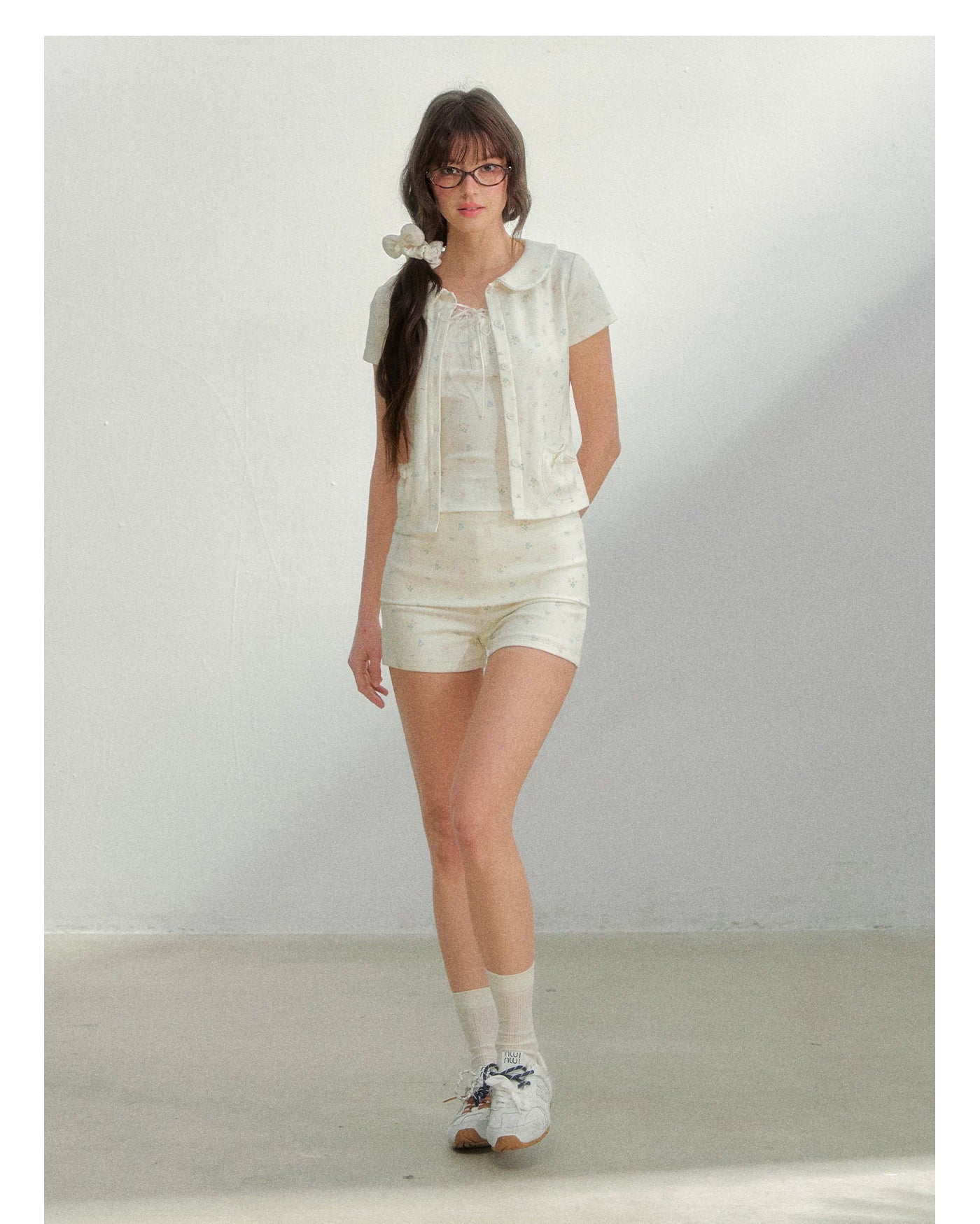 Summer Soliloquy Doll Collar Short Sleeve Tee