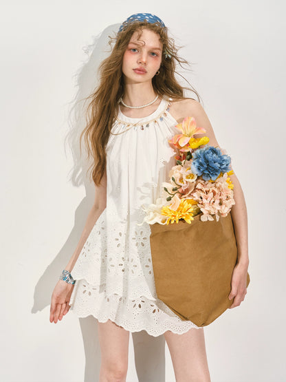 Vacation-Style Sleeveless Top &amp; Skirt Set - CHINASQUAD