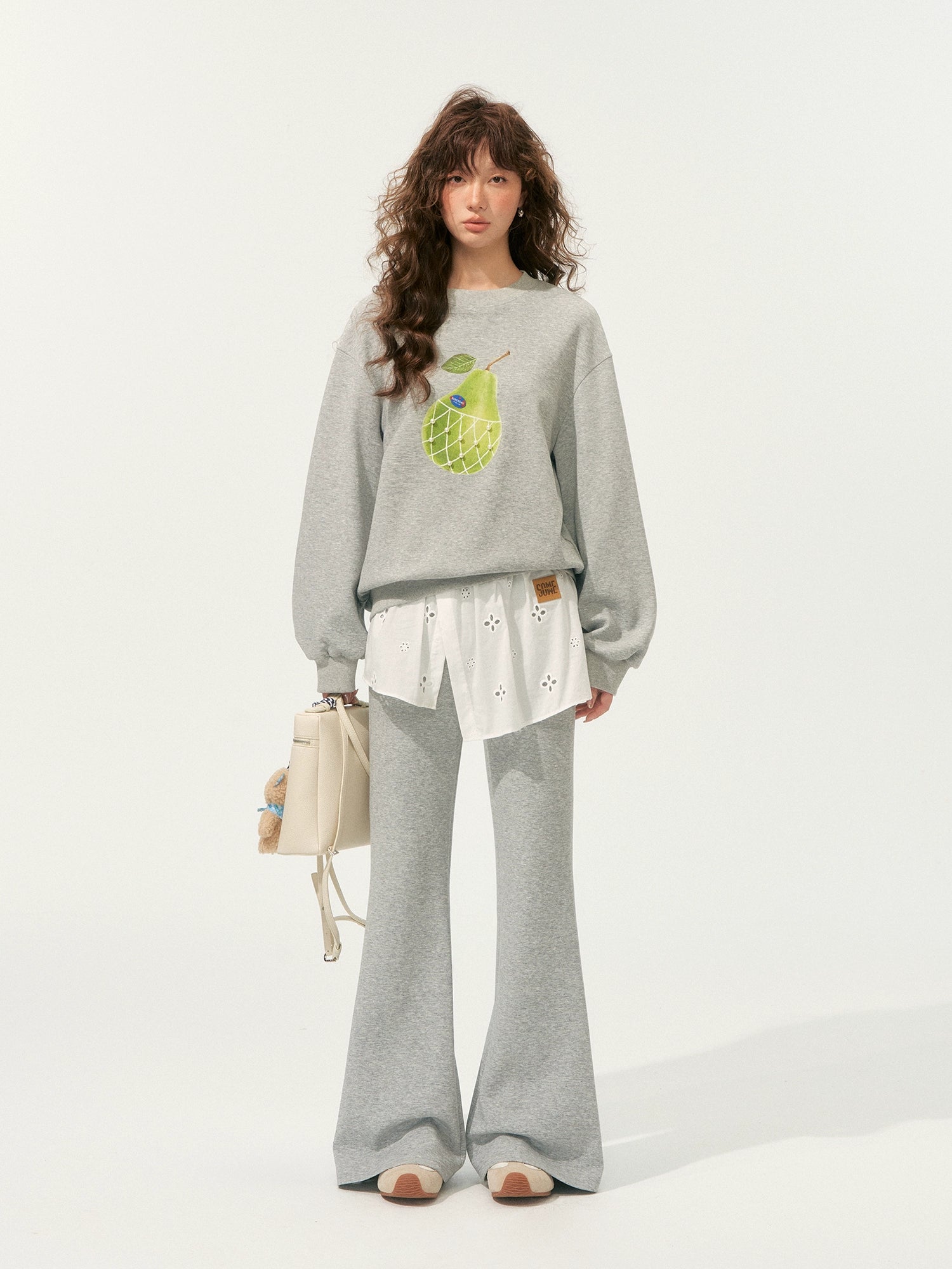 Pear Printed Sweatshirt