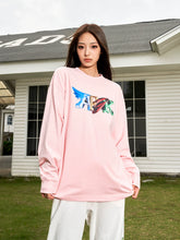 Winged 3D Logo Sweatshirt - CHINASQUAD