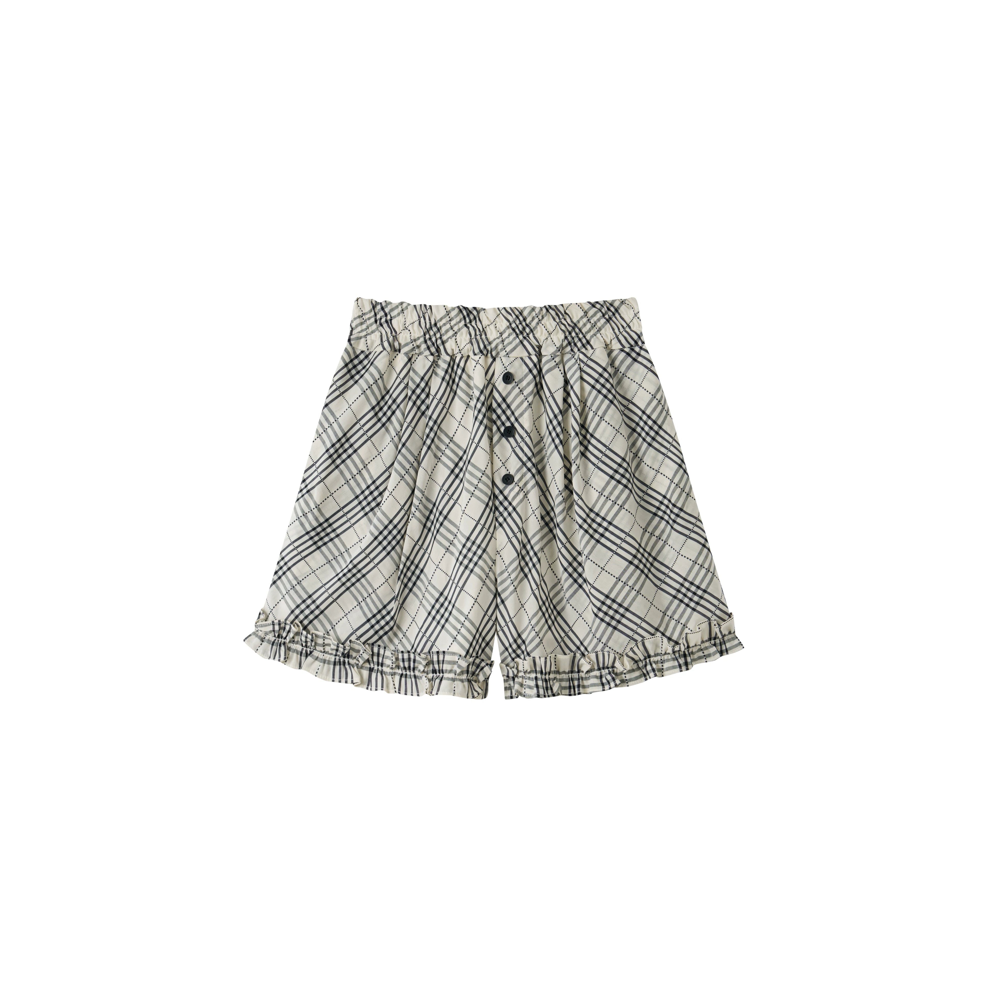 Vintage Plaid Halter Top &amp; Shorts Set