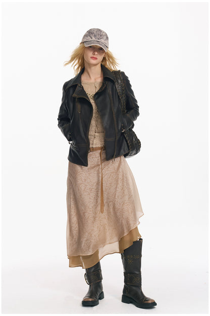 Retro Punk Moto Jacket