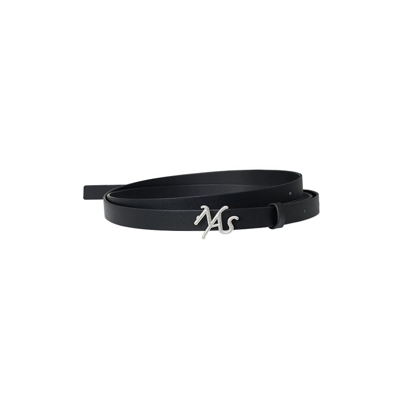 Polar Contour Leather Belt