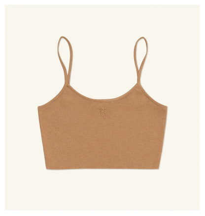 Compass Knitted Crop Camisole