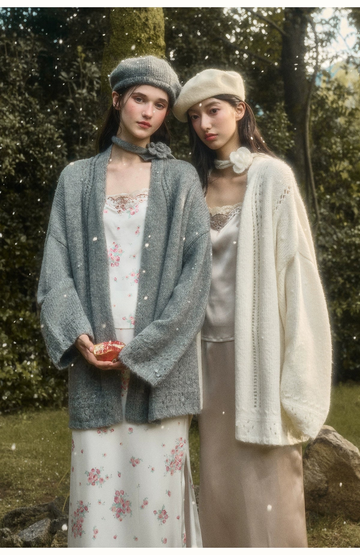 Cosagach Air Mohair Knit Cardigan