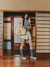 Woven East-West Tote Shoulder Bag ECODAY