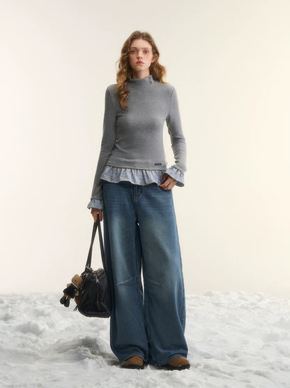 High-Neck Slim-Fit Base Layer Turtleneck