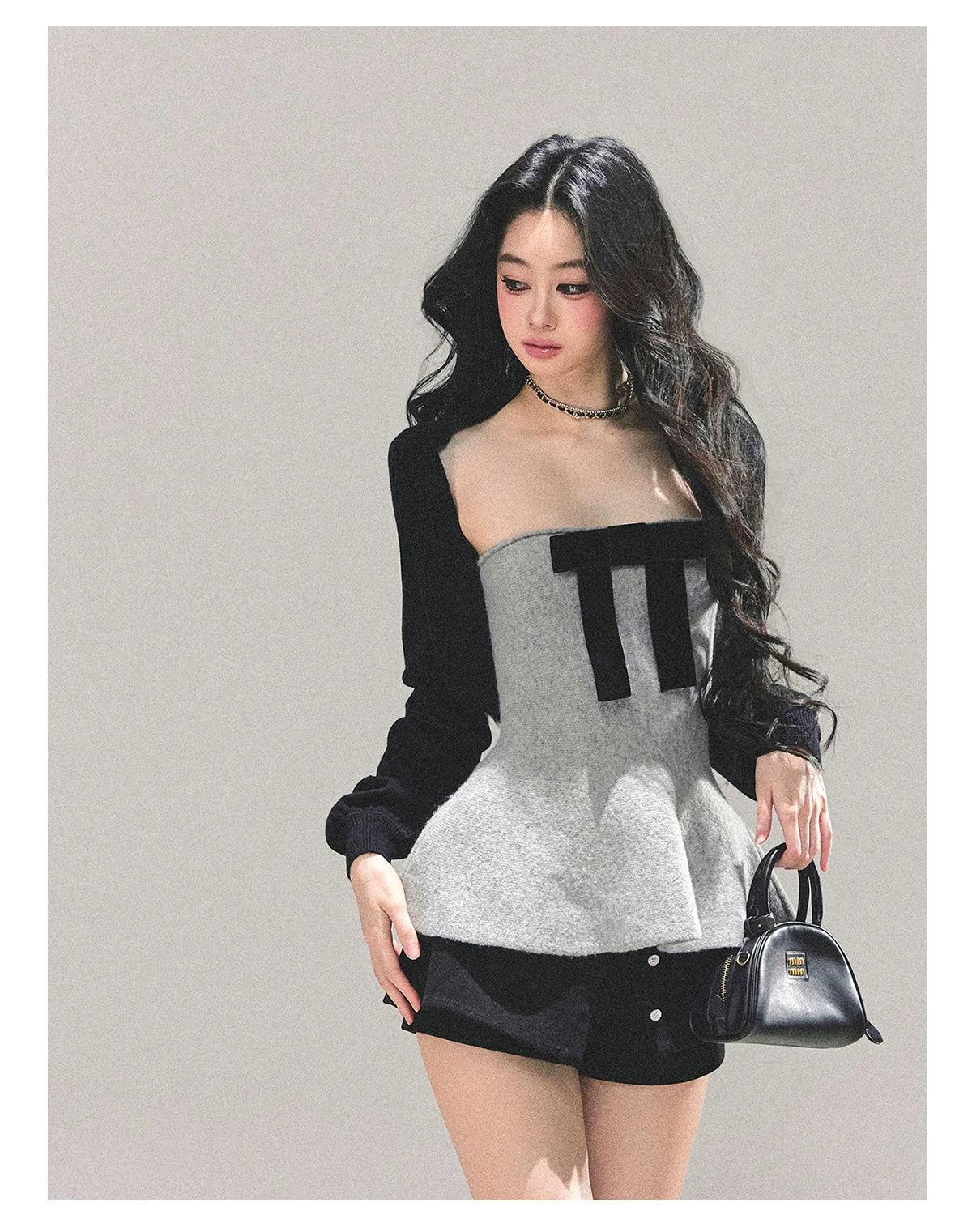 Princess-Style T-Shirt Tank &amp; Cape Two-Piece Set