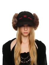 Embroidered Fur Baseball Cap - CHINASQUAD