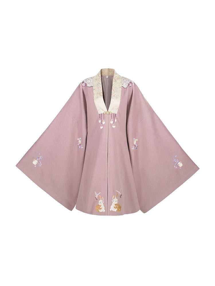 &quot;玉兔少女&quot; Modern-style Hanfu Pifeng