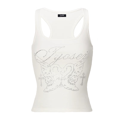 Slim Fit Cropped Tank Top