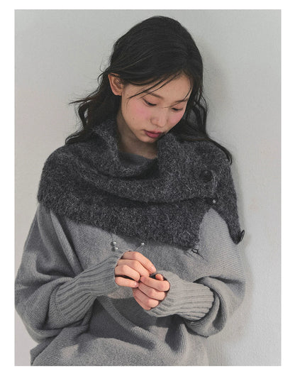 Soft Sweet Off-Shoulder Knit Sweater