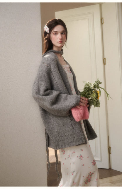 Cosagach Air Mohair Knit Cardigan