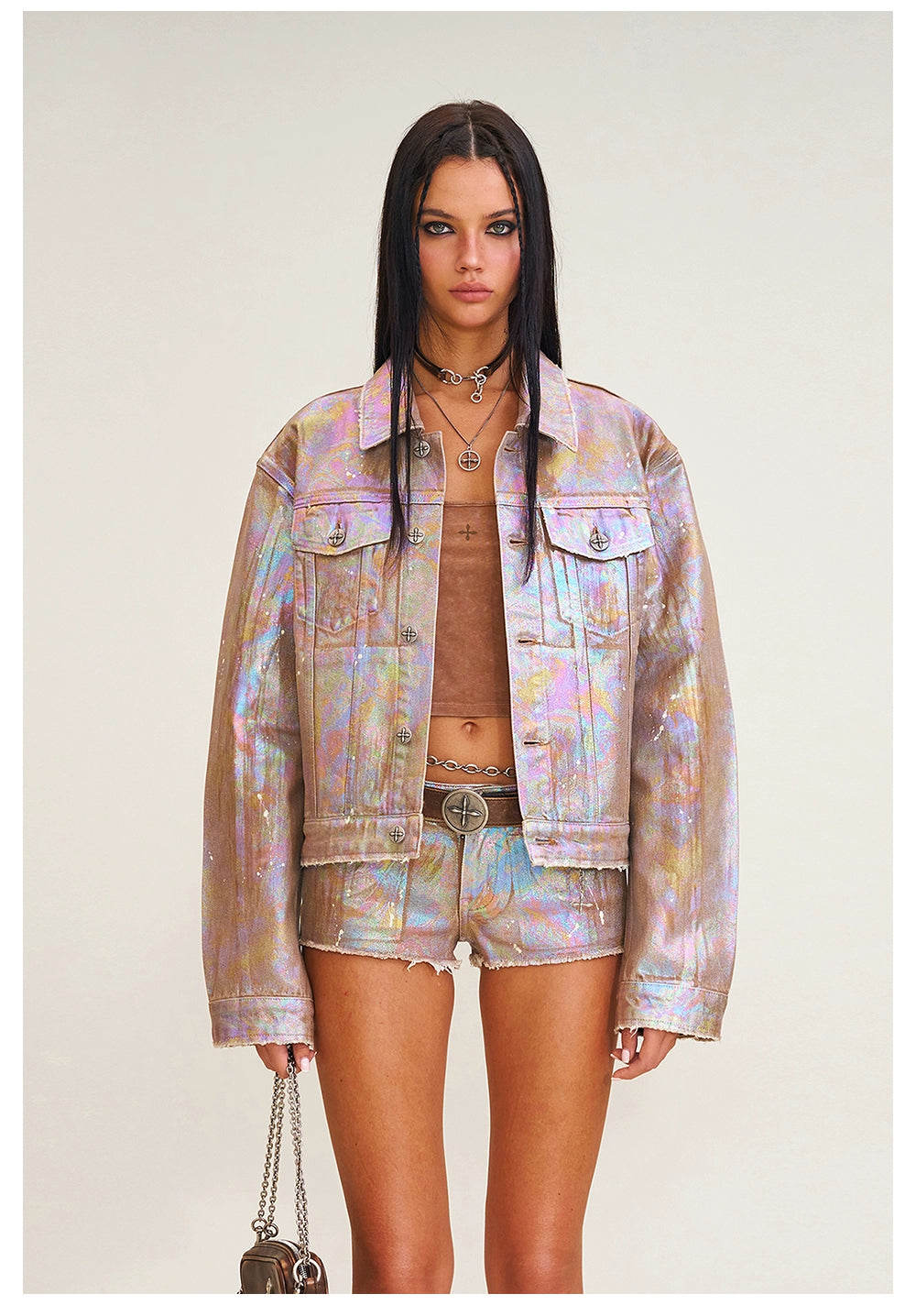 RAGE Wild Continent Handcrafted Denim Jacket