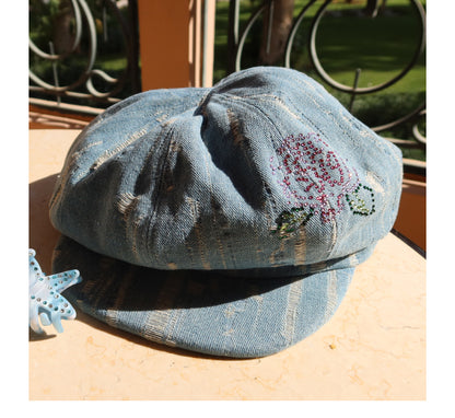 Blue Denim Claire Hat - CHINASQUAD