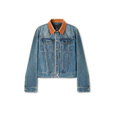 "Savanna Series" Washed Panel Denim Jacket - CHINASQUAD