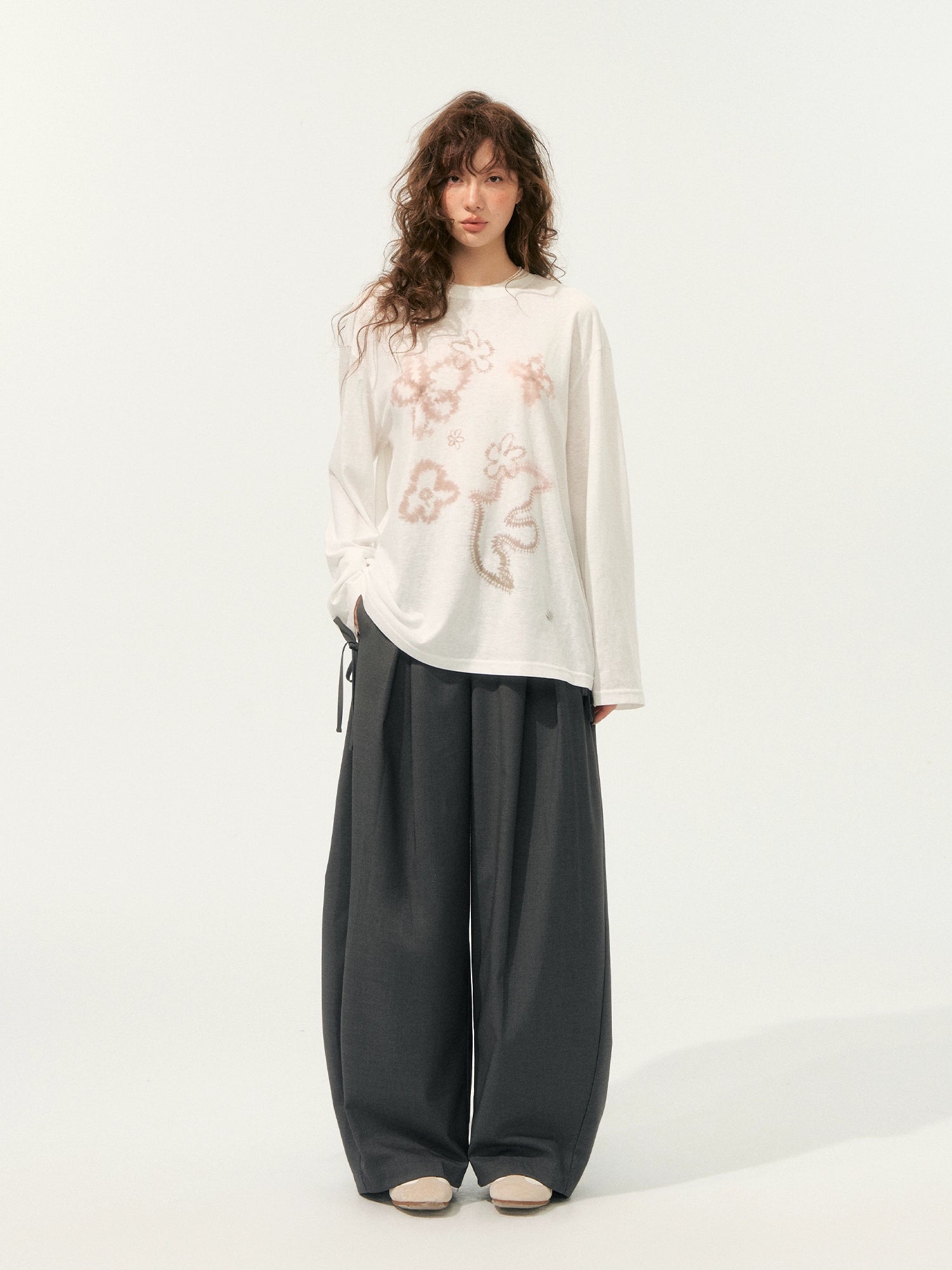 American-Style Wide-Leg Draped Scimitar Pants - CHINASQUAD