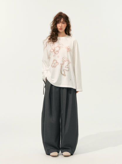 American-Style Wide-Leg Draped Scimitar Pants - CHINASQUAD