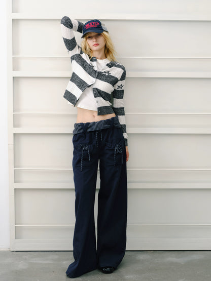 Star Pattern Wool Knit Sweater
