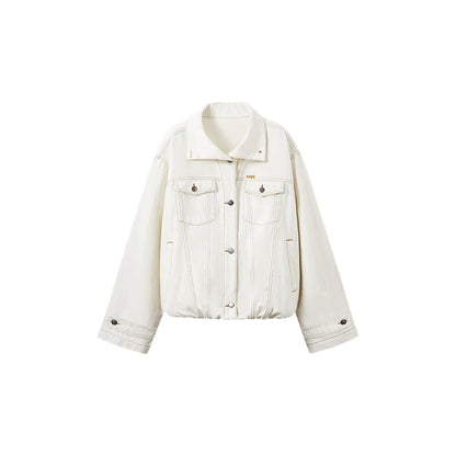 Equestrian Relaxed Denim Jacket