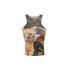 Lap Cat & Dog Cat Printed Tight-Fit Tank Top - CHINASQUAD