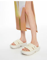 Double-Strap Chunky Sole Sandals - CHINASQUAD