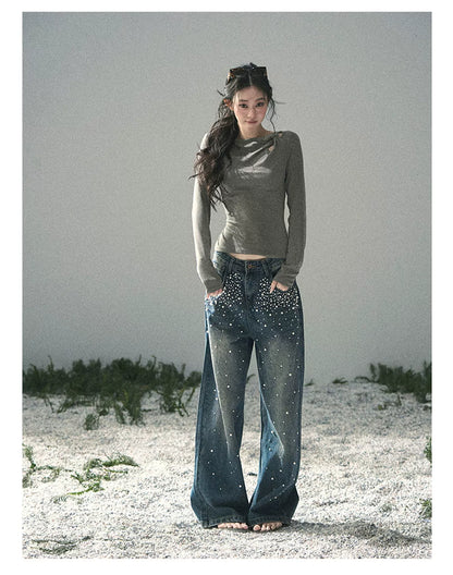Silent Poem Asymmetrical Knot Top