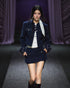 AGAM STUDIO Quilted Stitch Jacket & A-Line Skirt Set – view 3