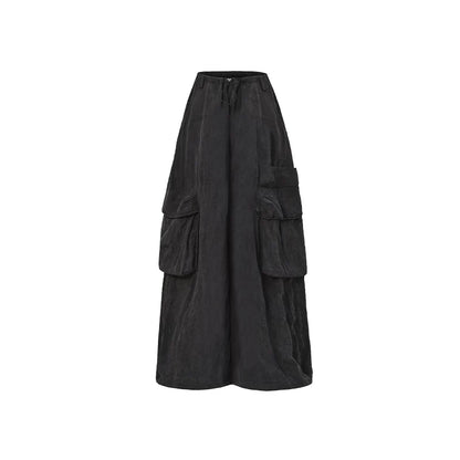 Relaxed TENCEL™ Wide-Leg Utility Pants