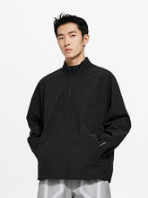 Black Waterproof Windbreaker - CHINASQUAD