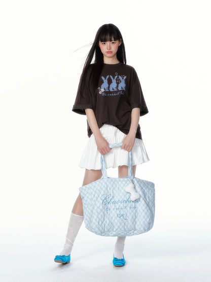 Large-Capacity Shoulder Tote Bag