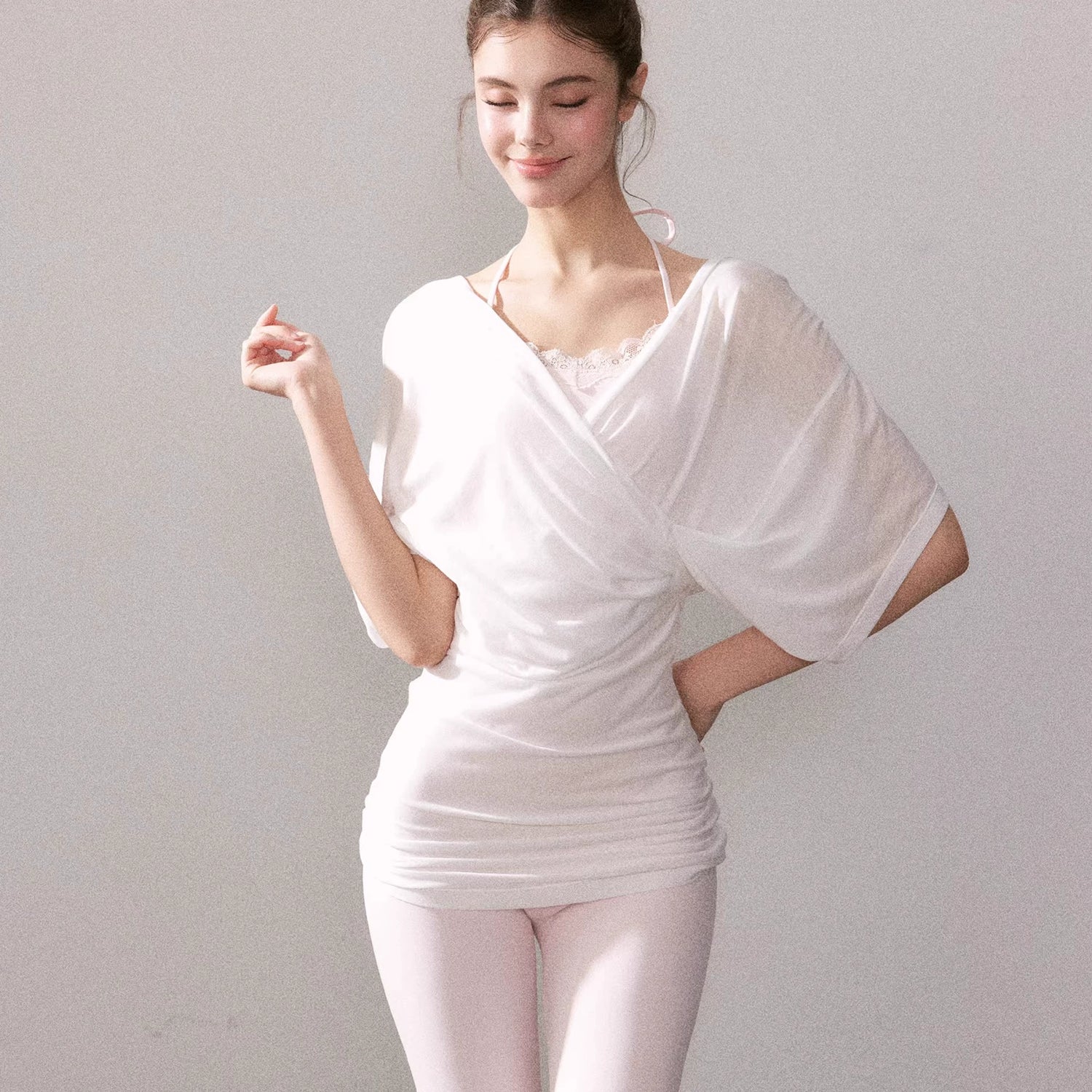 Sea Salt Breeze Lyocell Cooling Knit T-Shirt