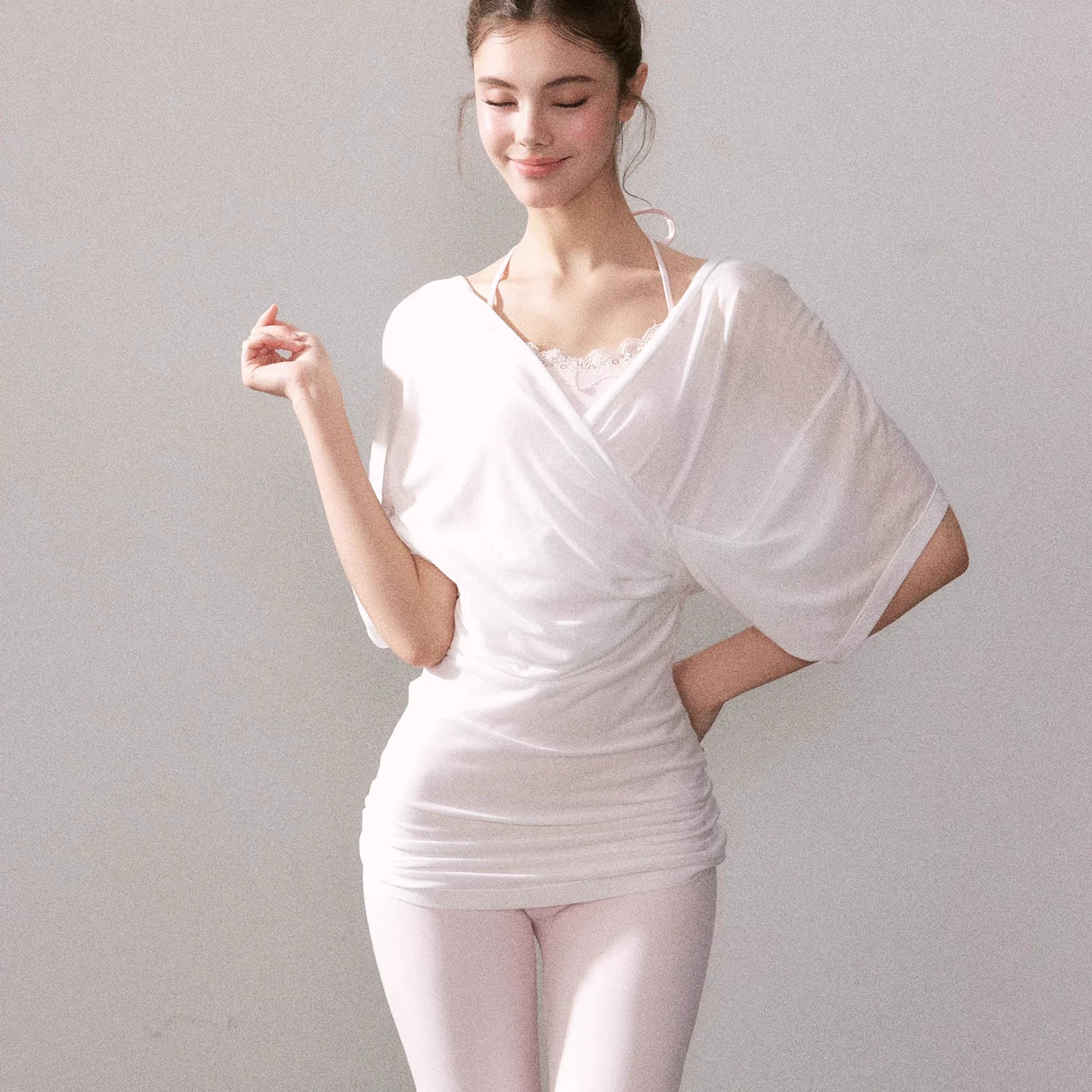 Sea Salt Breeze Lyocell Cooling Knit T-Shirt