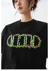 Embroidered T-Shirt - CHINASQUAD