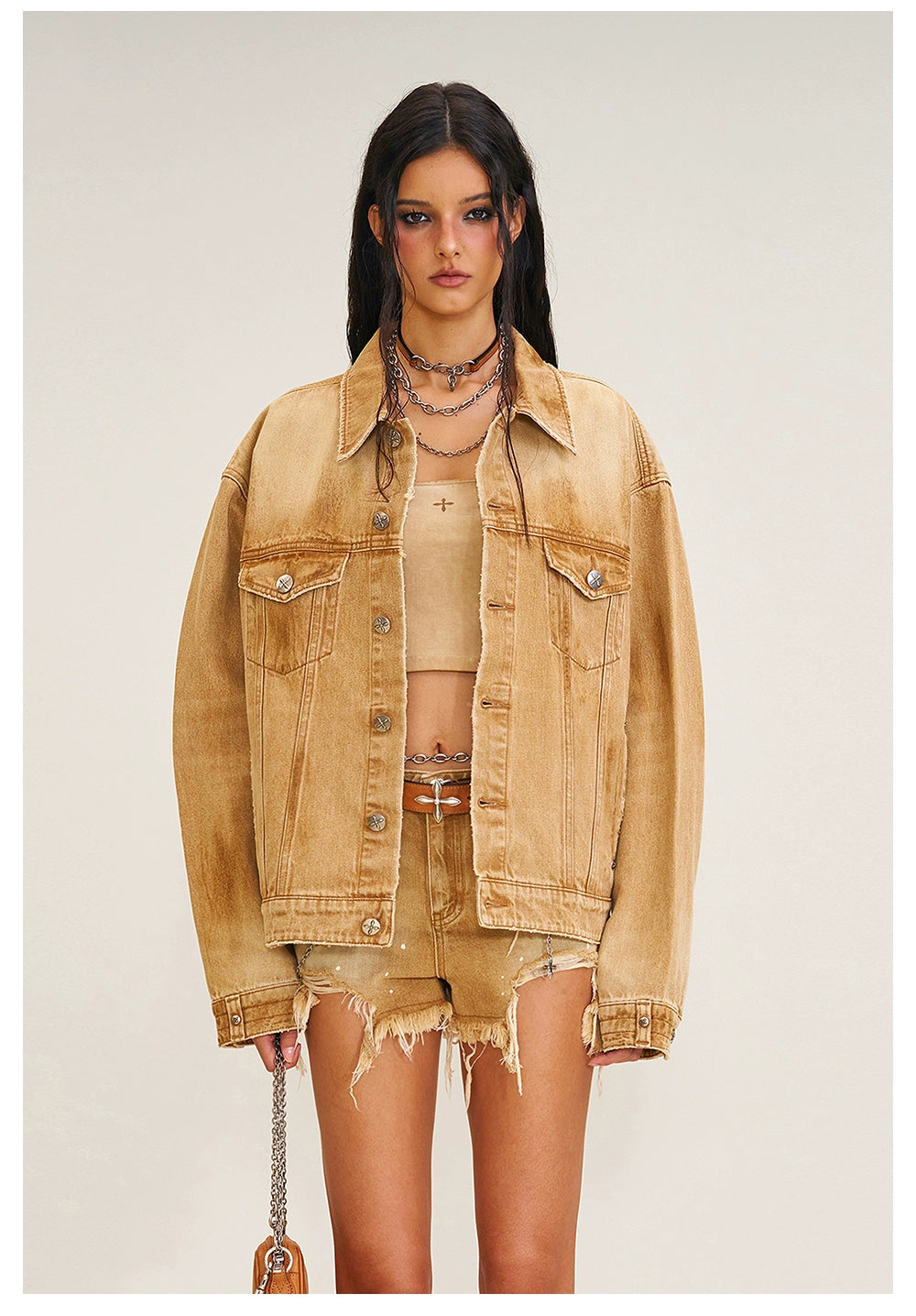Compass Wildfire Washed Denim Jacket