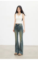Maillard Flared Jeans - CHINASQUAD