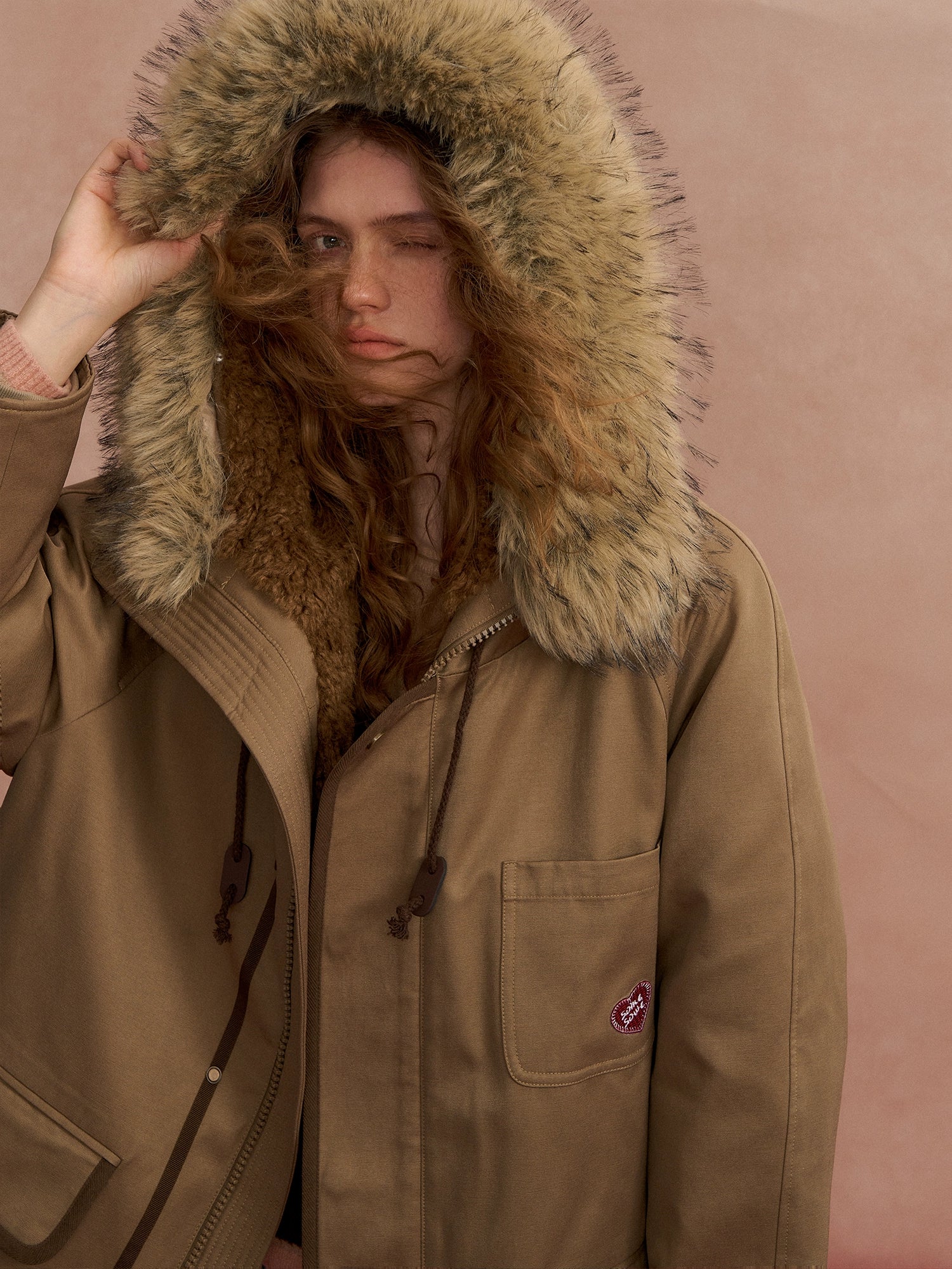 Hooded Utility Parka Puffer Down