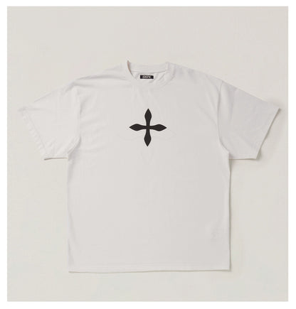 Vintage Cross Compass Oversized Tee