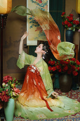 "胭脂"Tang-Dynasty Hanfu Set - CHINASQUAD