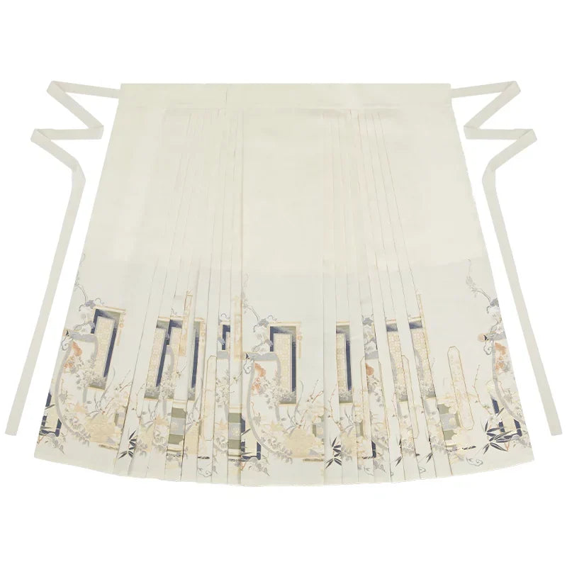 (Final Sale)"绘意晚" Modern-style Hanfu Set