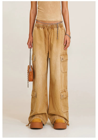 Compass Tower Denim Cargo Pants