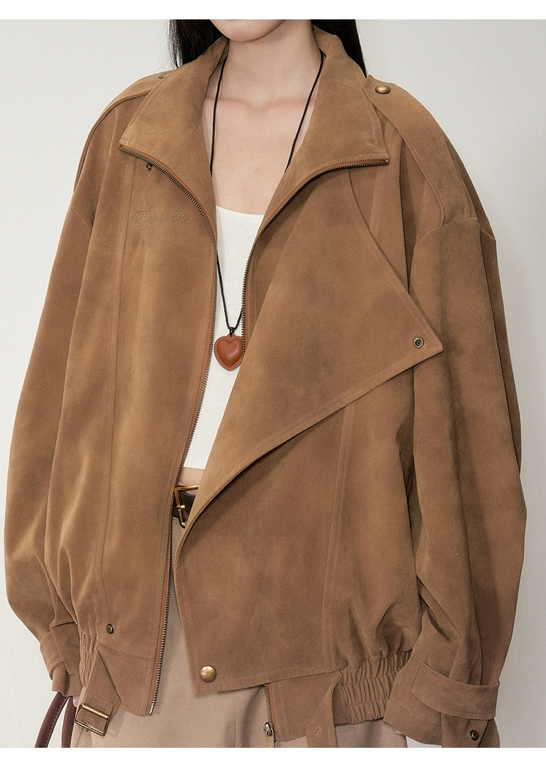 Vintage Washed Moto Jacket