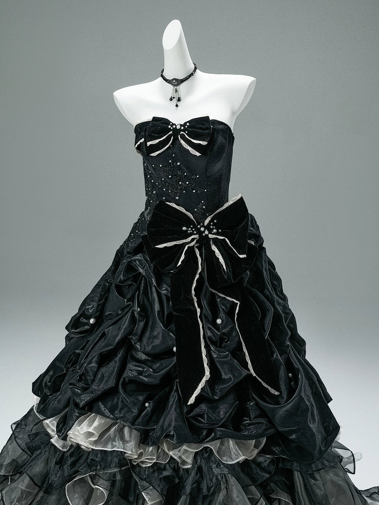 Midnight Whisper Couture Gown